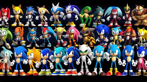 Todos os Personagens do Sonic: Lista Completa de Todos os。